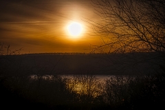 Hudson River Sunset - 506