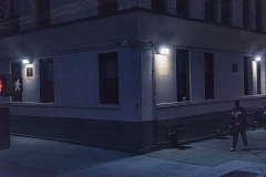Harlem Street at Night - 519